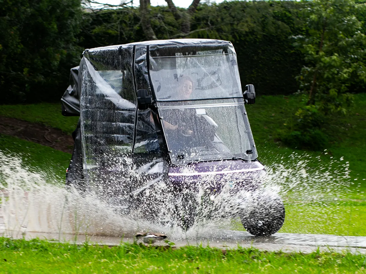 Capa de chuva para golf cart TMobilis